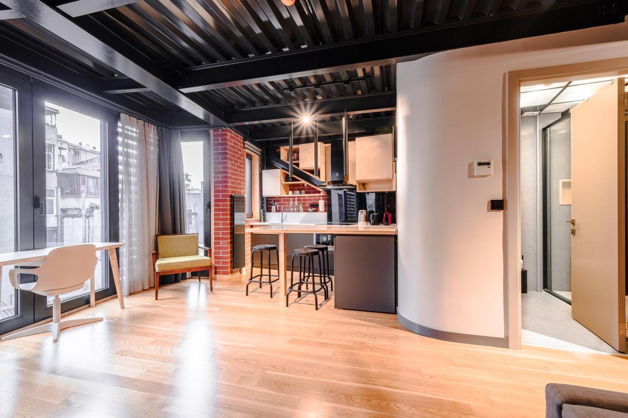 Homie Suites - "Loft 27" Urban Comfort Suites In The Heart Of Cihangir Istanbul Exterior foto